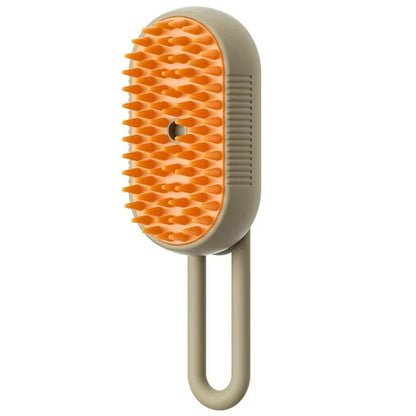 3-in-1 Electric Pet Steam Brush